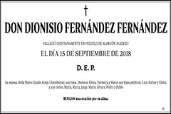 Dionisio Fernández Fernández